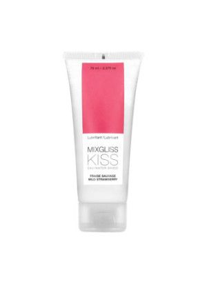 Lubrifiant Mixgliss eau Kiss Fraise sauvage 70 ML - MG6221